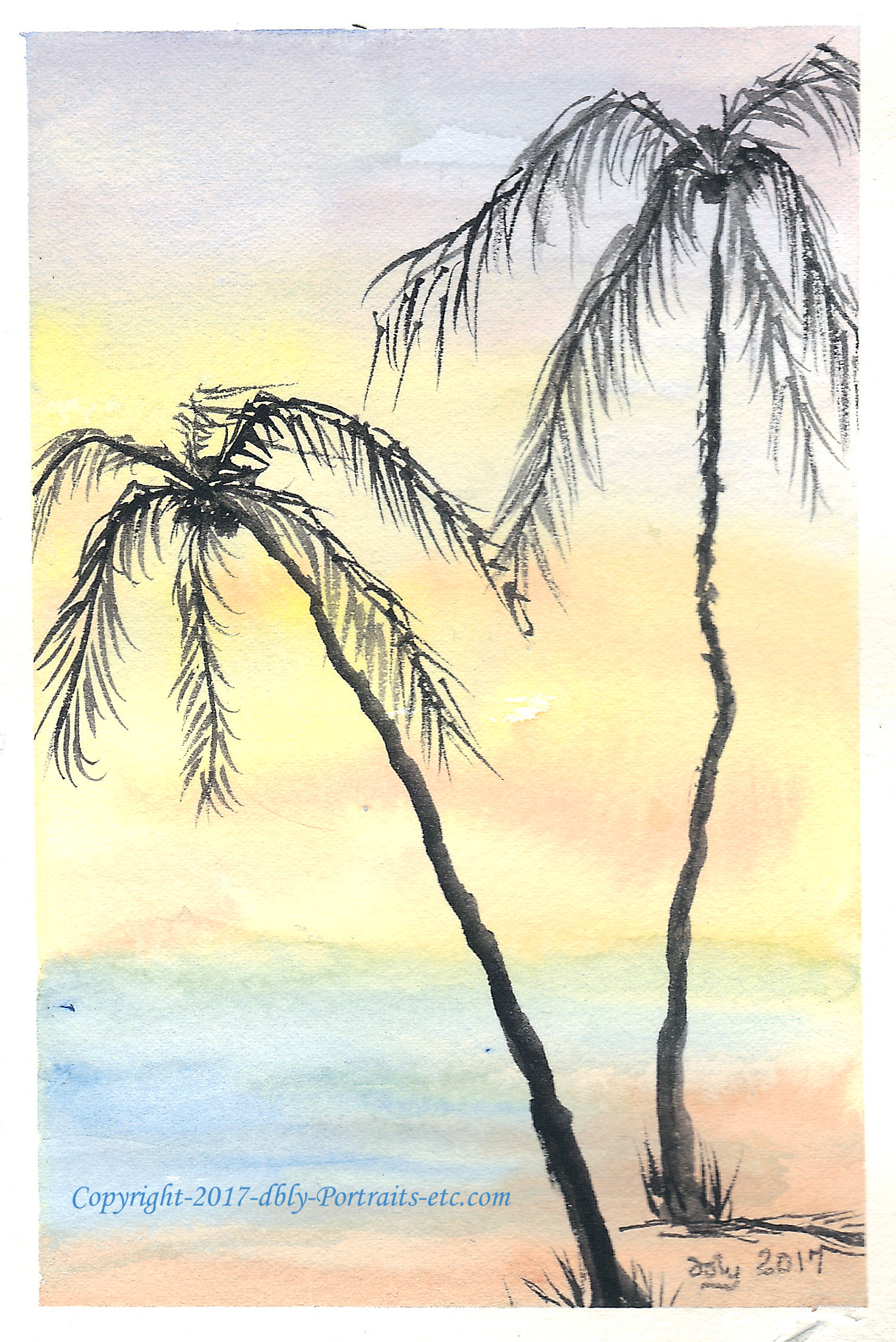 palm trees